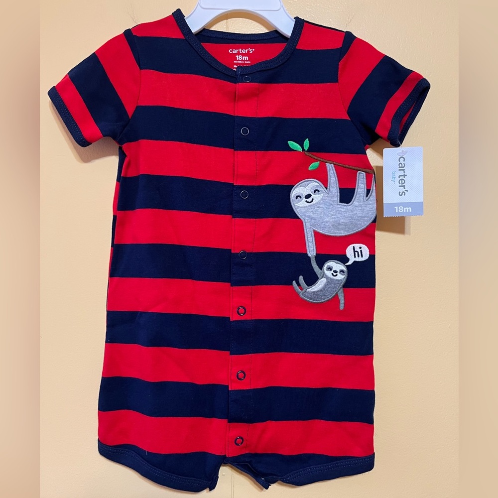 NWT Carter’s 18month one piece set